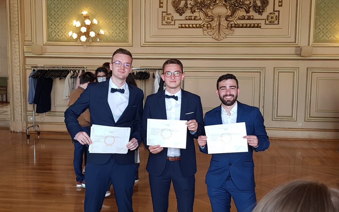 Remise du premier diplôme de master de l’EPJT