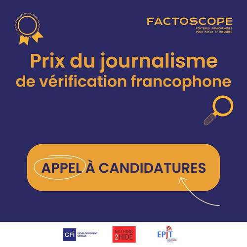 Prix du journalisme de vérification francophone